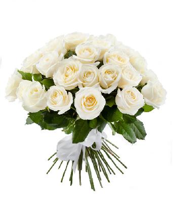 Букет из 51 розы "Белые"